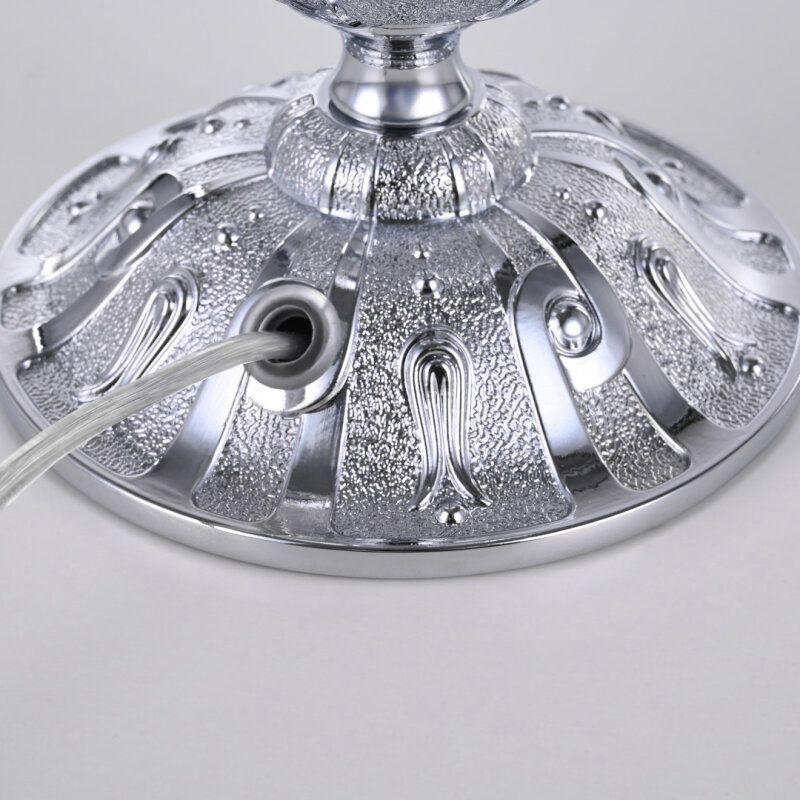Настольная лампа декоративная Bohemia Ivele Crystal AL77 AL77200L/1-25 Ni