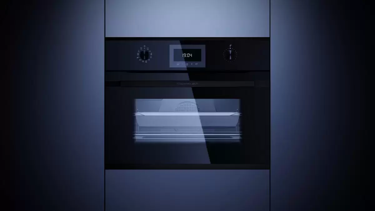 Духовой шкаф с паром Kuppersbusch CBD 6340.0 S2 Black Chrome