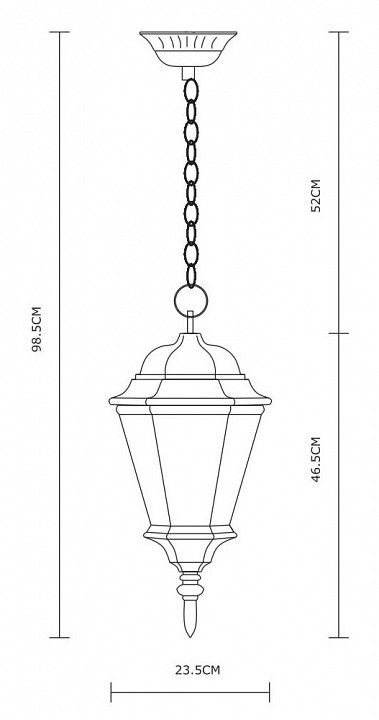 Подвесной светильник Arte Lamp Genova A1204SO-1BN