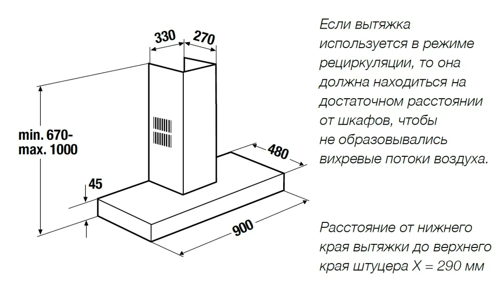 Вытяжка Kuppersbusch DW 9500.0 S3 Silver Chrome