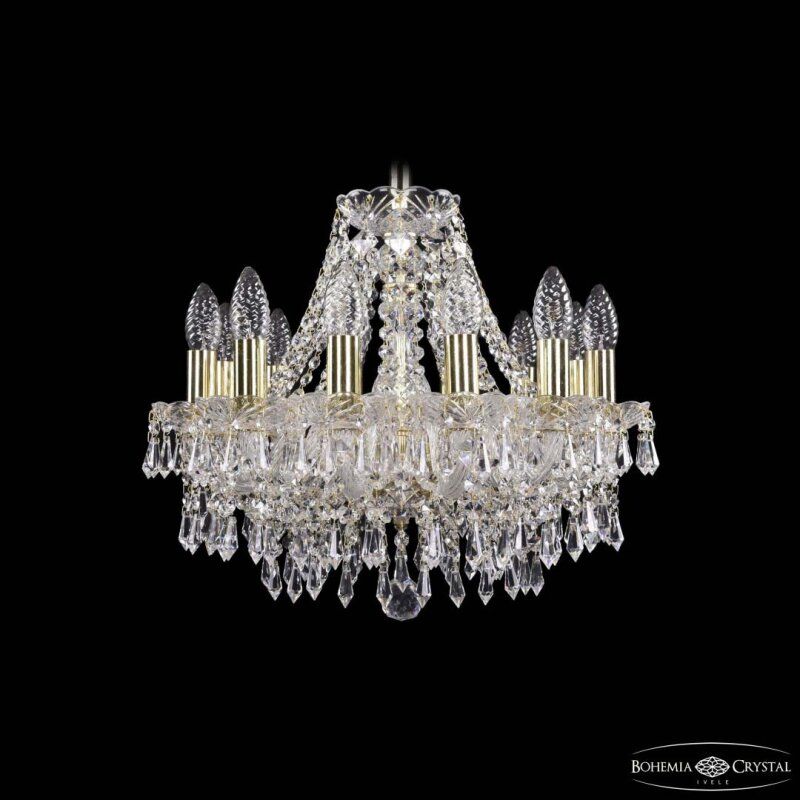 Подвесная люстра Bohemia Ivele Crystal 1403 1403/12/141 G
