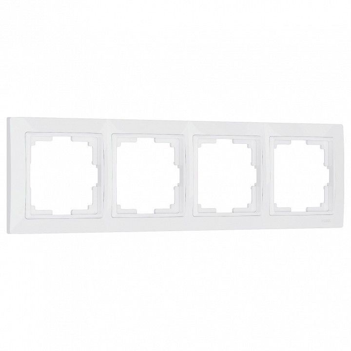 Рамка на 4 поста Werkel Snabb basic (белый) W0042001
