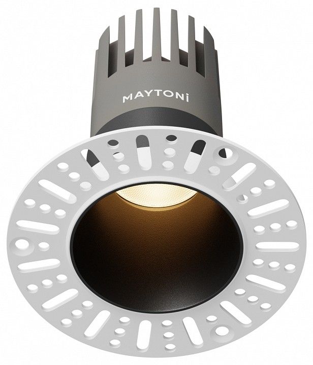 Встраиваемый светильник Maytoni Technical Омут DL120-10W-3K-TRS-B