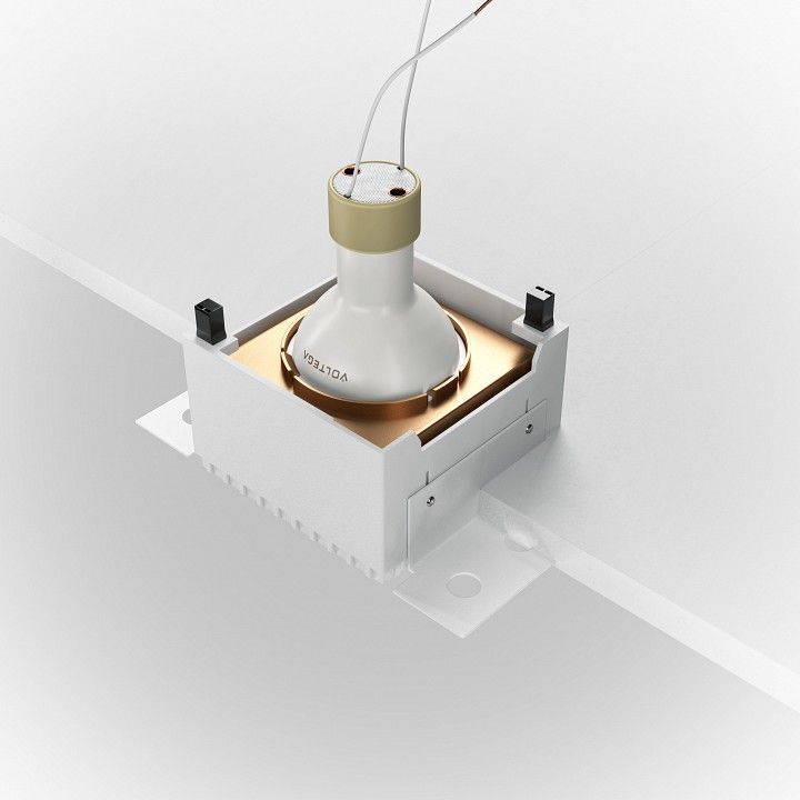 Встраиваемый светильник Maytoni Technical Пай DL051-01-GU10-SQ-WMG