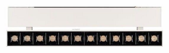 Светильник на штанге Arlight MAG-LASER-FOLD-45-S320-12W Day4000 (WH, 15 deg, 24V) 026973