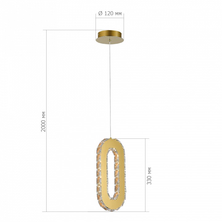 Подвесной светильник ST-Luce Allungo SL6506.203.01