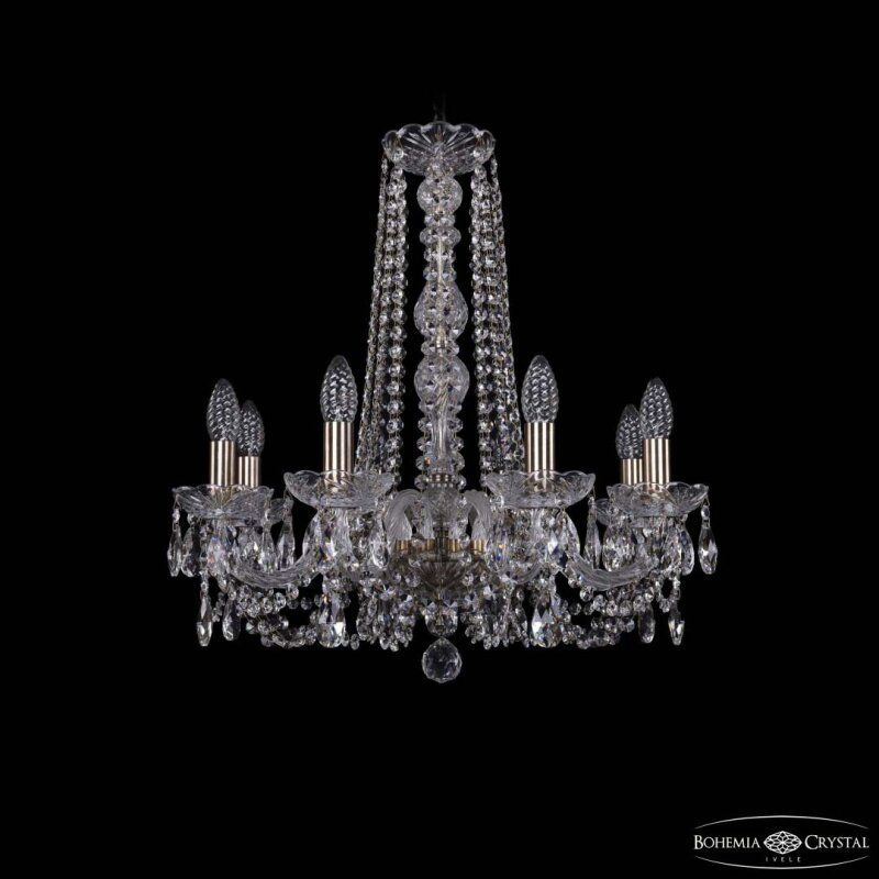 Подвесная люстра Bohemia Ivele Crystal 1402 1402/8/195/h-58 Pa