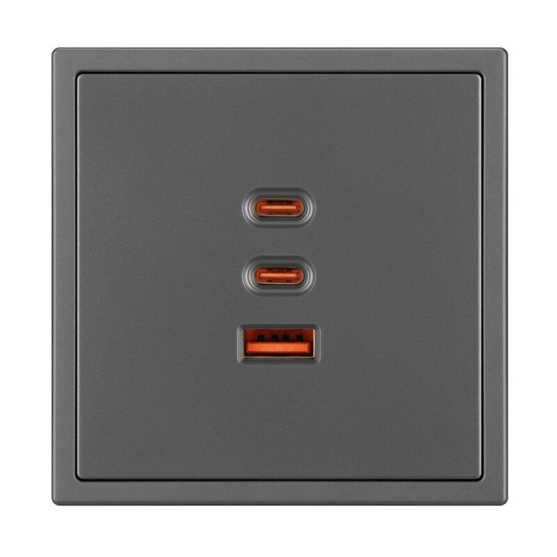 Розетка USB и type C без рамки Arlight NOBE 061837(1)