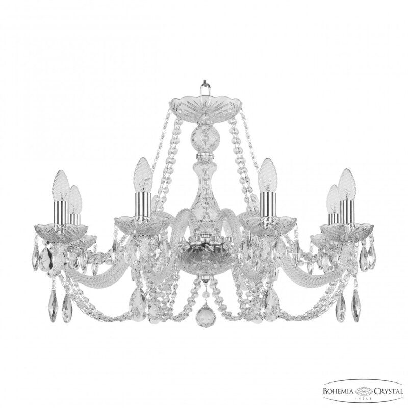 Подвесная люстра Bohemia Ivele Crystal 101 101/8/240 Ni