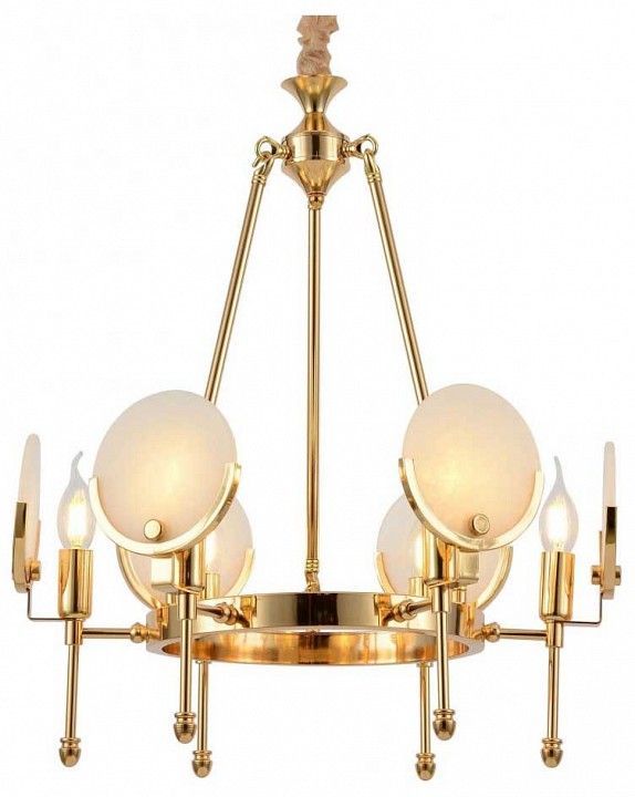 Подвесная люстра LUMINA DECO Montego LDP 8010-6 F.GD