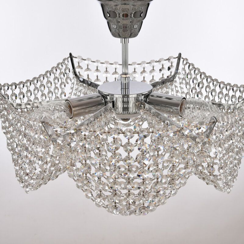 Подвесная люстра Bohemia Ivele Crystal 778 778/42 Ni