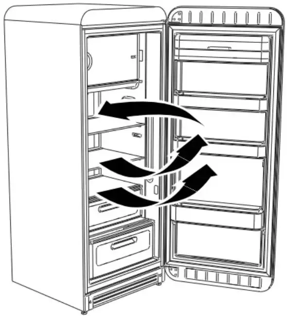 Холодильник Smeg FAB28RDTP3