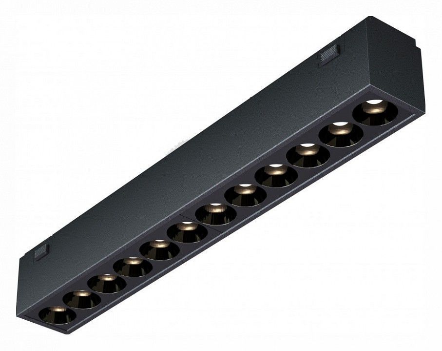 Накладной светильник iLedex Technical VISION48/25 4825-039-L197-12W-36DG-3000K-BK
