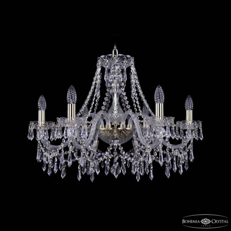 Подвесная люстра Bohemia Ivele Crystal 1403 1403/6/240 G