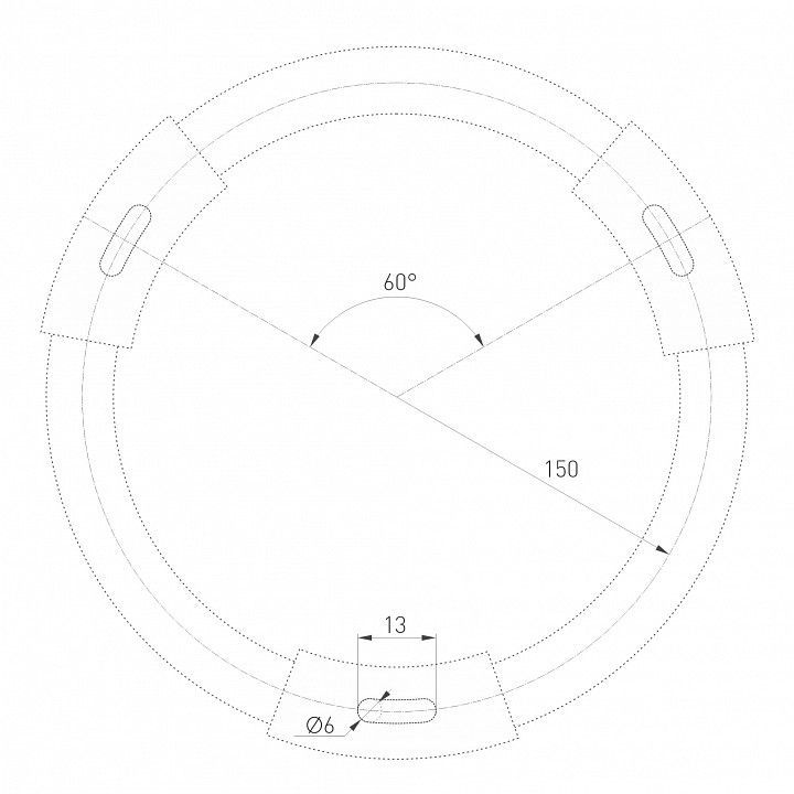 Накладной светильник Arlight RONDO 034811