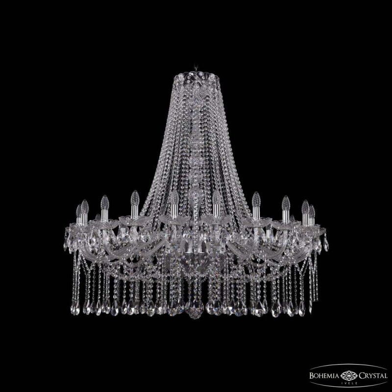 Подвесная люстра Bohemia Ivele Crystal 1413 1413/20/400/h-113 Ni