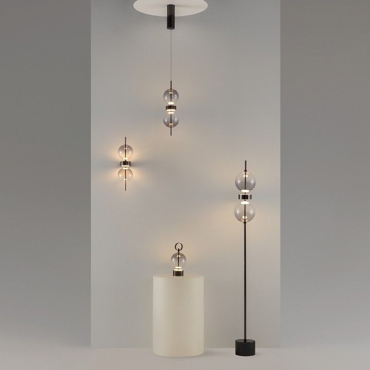 Настольная лампа декоративная Maytoni Double Moon MOD478RL-L3B3K