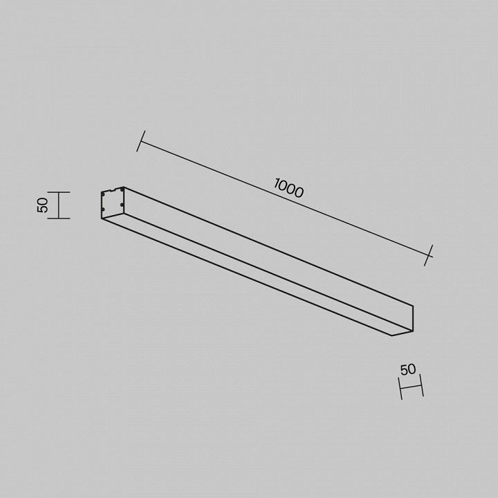 Накладной светильник Maytoni Technical Накладные линейные светильники LL311027