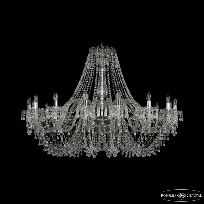 Подвесная люстра Bohemia Ivele Crystal 1410 1410/16/460 Ni V0300