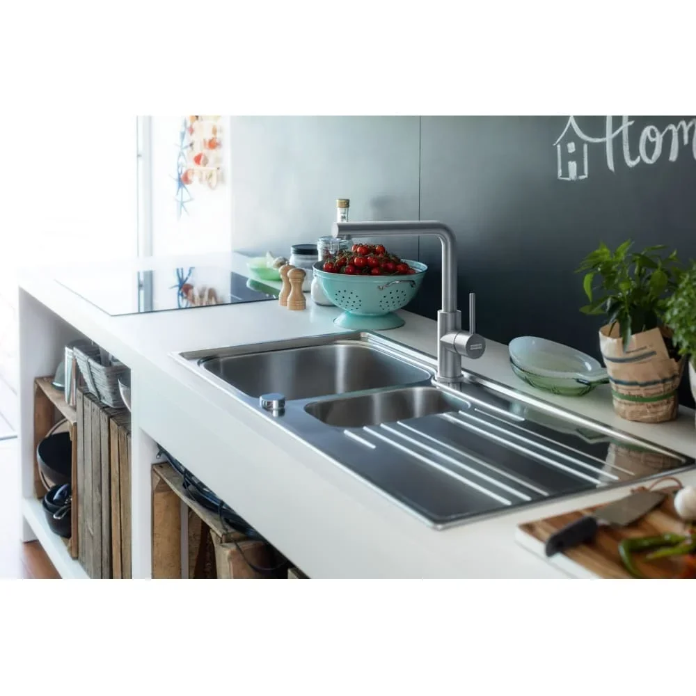 Смеситель Franke Smart Glenda нержавеющая сталь