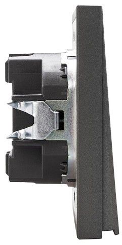 Переключатель проходной одноклавишный с подсветкой без рамки Kranz STRONG KR-78-0716-6