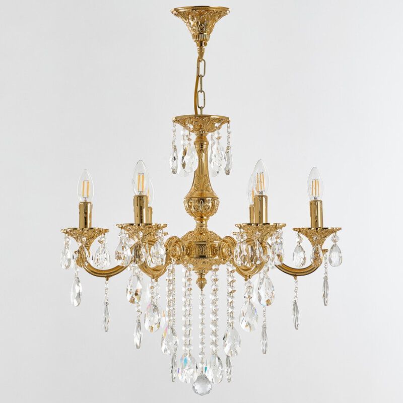 Подвесная люстра Bohemia Ivele Crystal AL7801 AL78101/6/175 B G