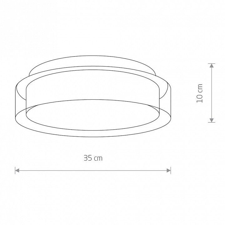 Накладной светильник Nowodvorski Pan Led 8174