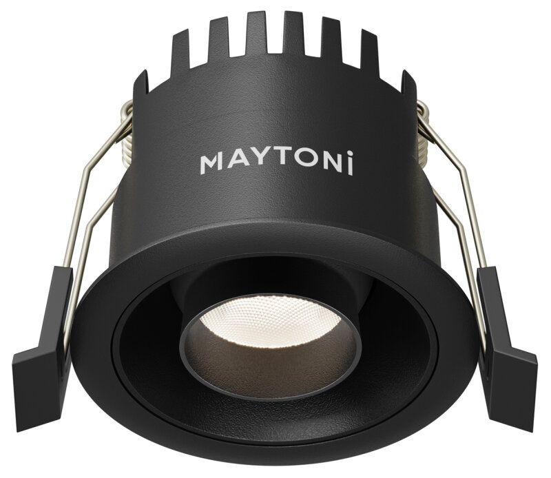 Встраиваемый светильник Maytoni Technical Омут Т DL128-10W4K-B