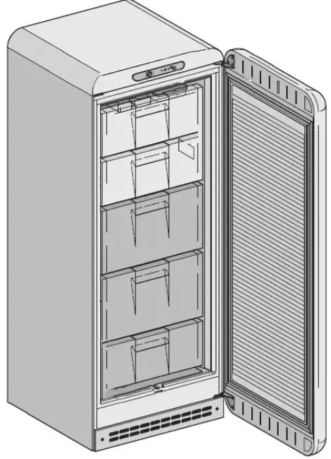 Холодильник Smeg CVB20RNE