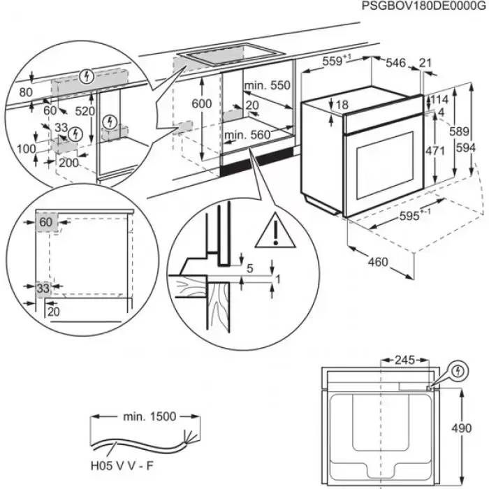Духовой шкаф Electrolux OKA9S31WX