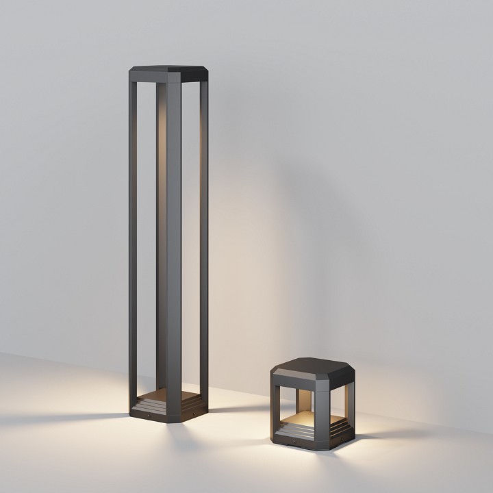 Наземный низкий светильник Maytoni Outdoor Royal Mile O019FL-L12GR3K