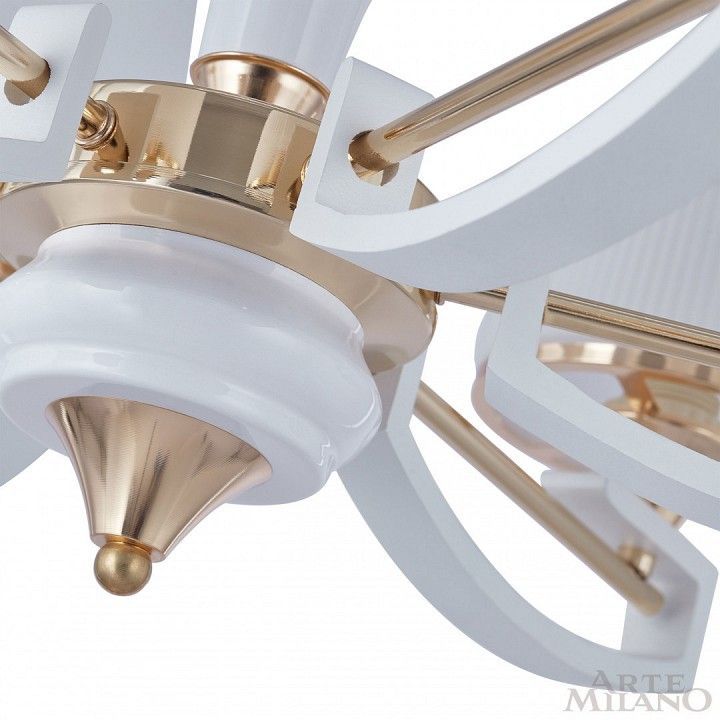 Подвесная люстра Arte Milano Florentia-2457 302457/6 Wh/Gd
