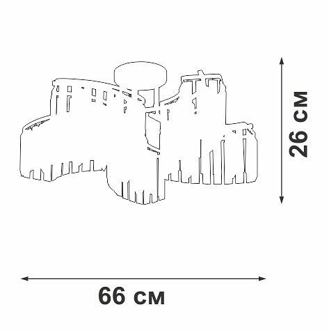 Потолочная люстра Vitaluce V5884 V5884-0/10PL