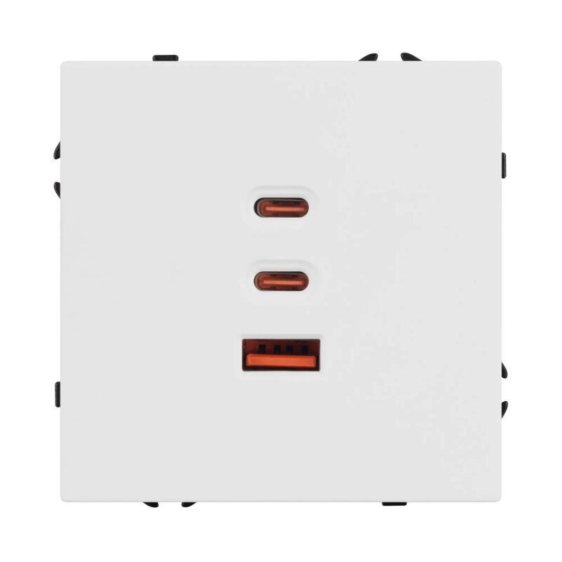 Механизм розетки 2хUSB type A и C Arlight NOBE 061839