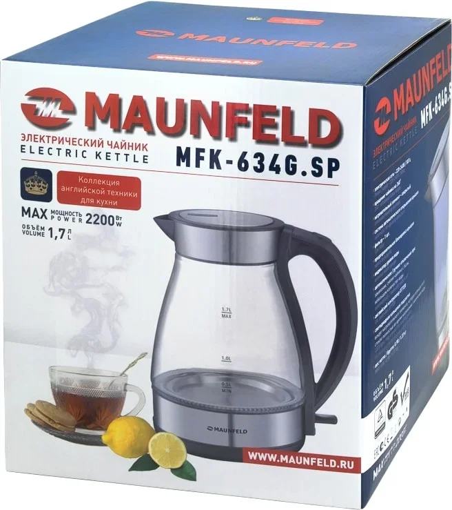 Чайник Maunfeld MFK-634G.SP