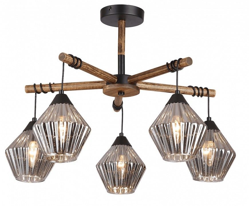 Люстра на штанге MyFar Bella MR1771-5C