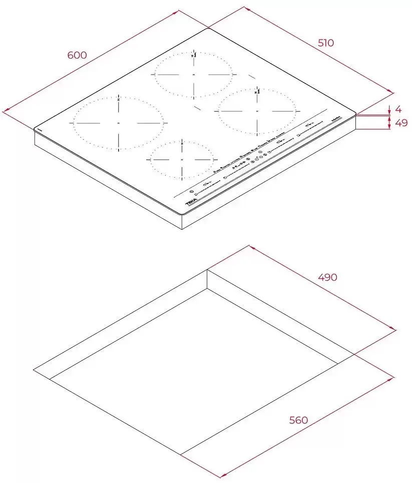 Варочная панель Teka IZC 64630 MST BLACK