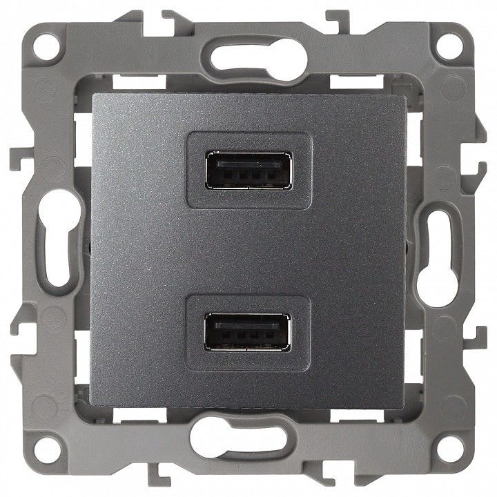 Розетка USB, без рамки Эра Эра 12 12-4110-12