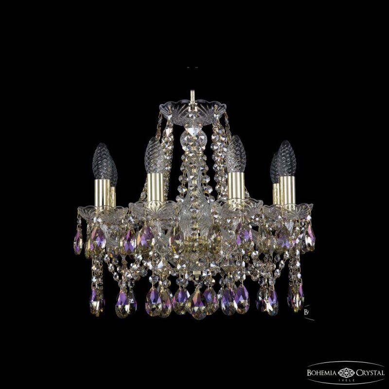 Подвесная люстра Bohemia Ivele Crystal 1413 1413/8/141 G R801