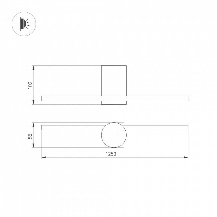 Бра Arlight VINCI 036931