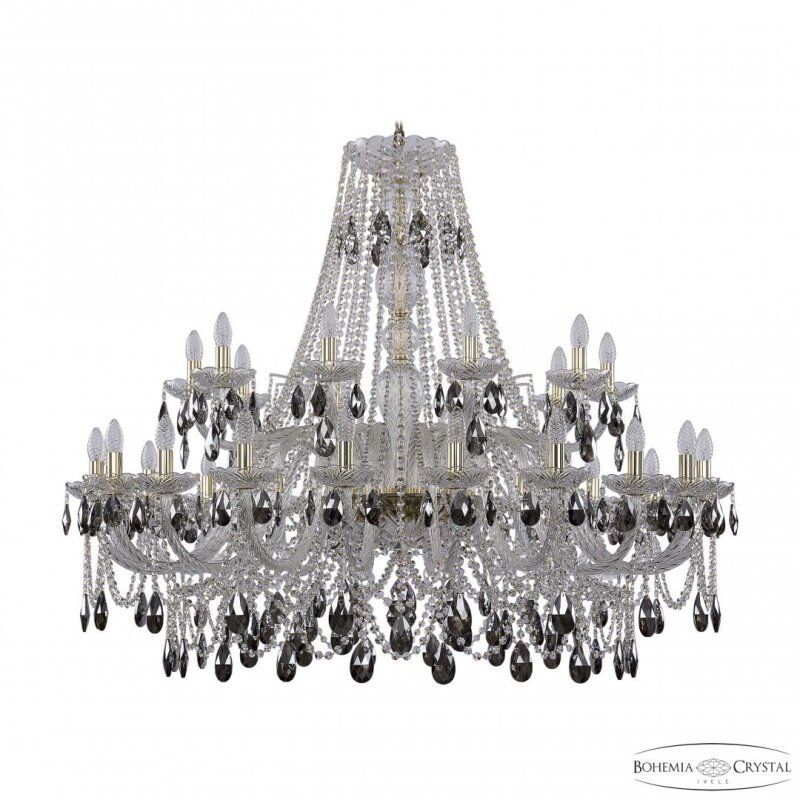 Подвесная люстра Bohemia Ivele Crystal 1411 1411/20+10/460 G K731
