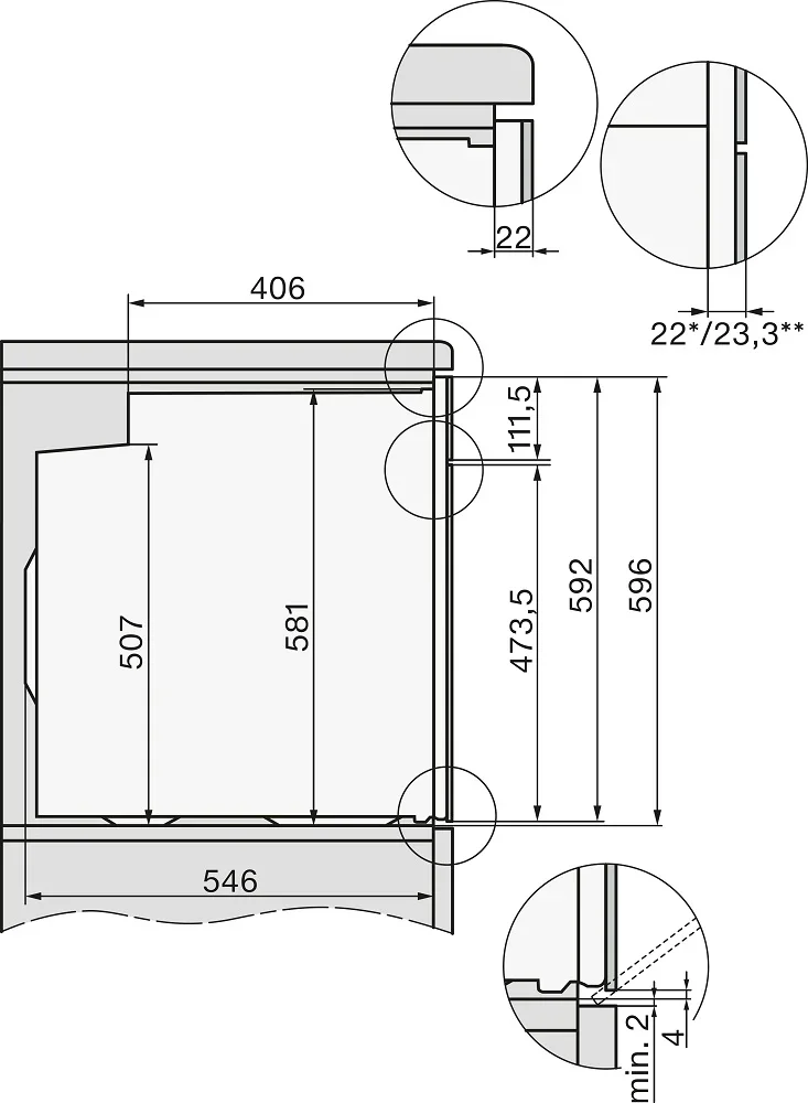 Встраиваемая пароварка Miele DGC 7450 OBSW