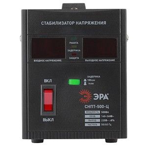 Стабилизатор напряжения Эра  СНПТ-500-Ц