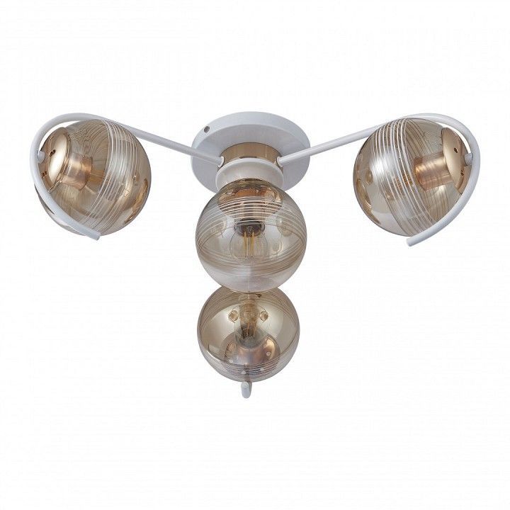 Потолочная люстра Arte Milano AMALFI-326208 326208/3+1 WH+FG