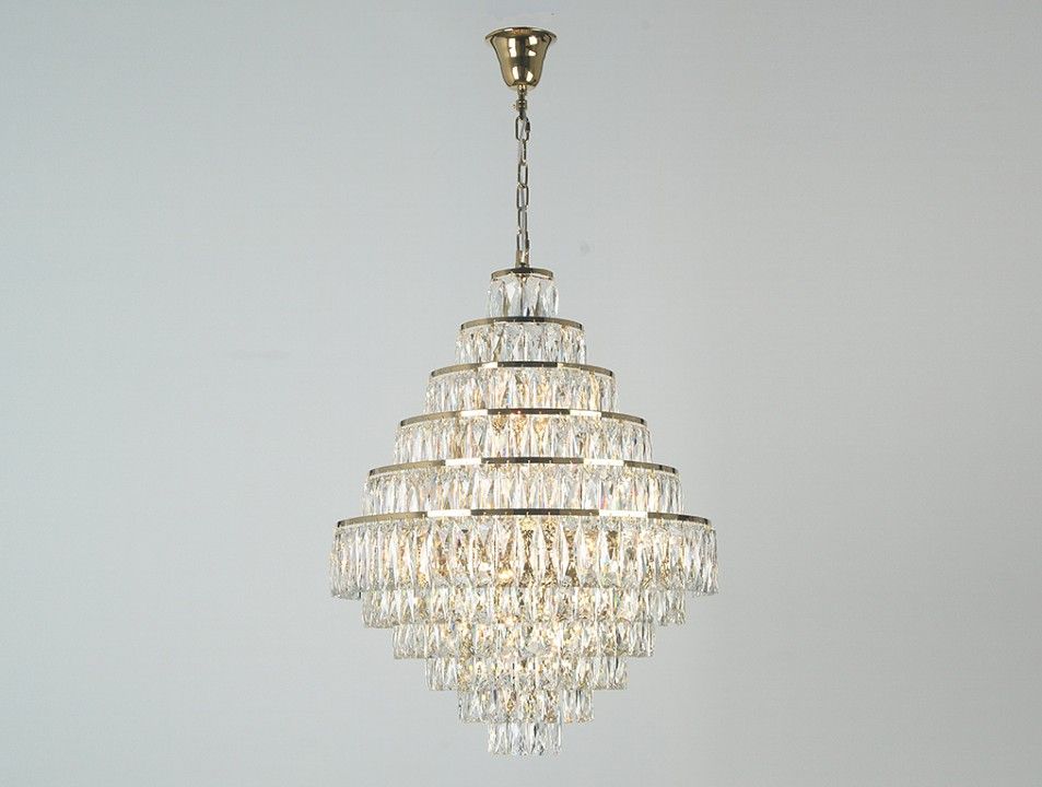 Подвесная люстра Newport 10120 10125+15/C gold