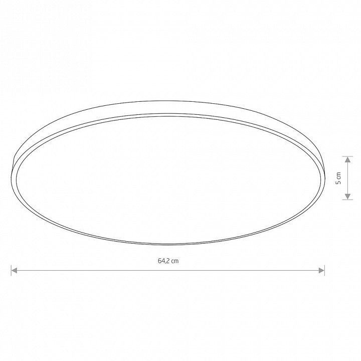 Накладной светильник Nowodvorski Agnes Round Led Pro 10975