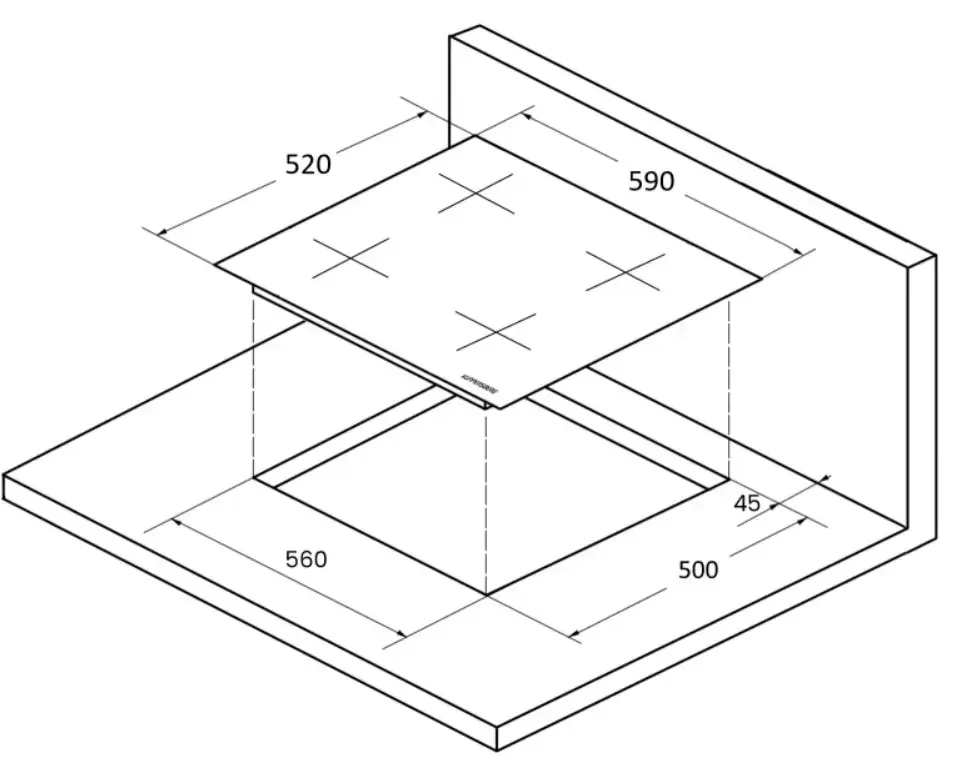 Варочная поверхность Kuppersberg ICS 608