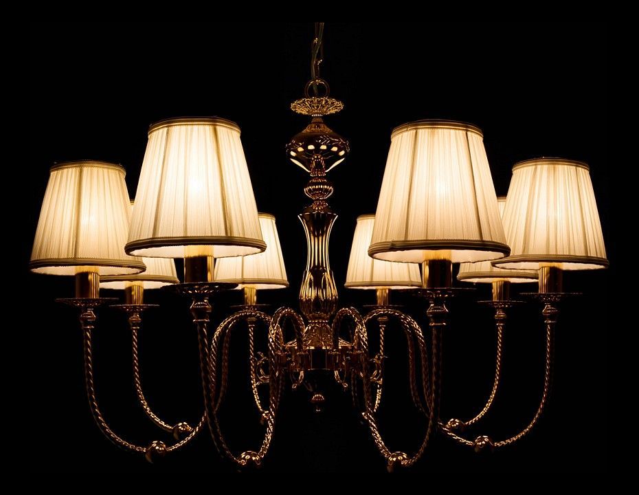 Подвесная люстра Arte Lamp Orafo A2044LM-8GO