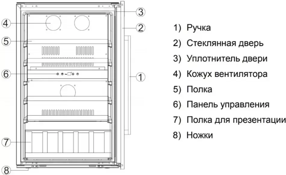 Винный шкаф Climadiff AVI47XDZ