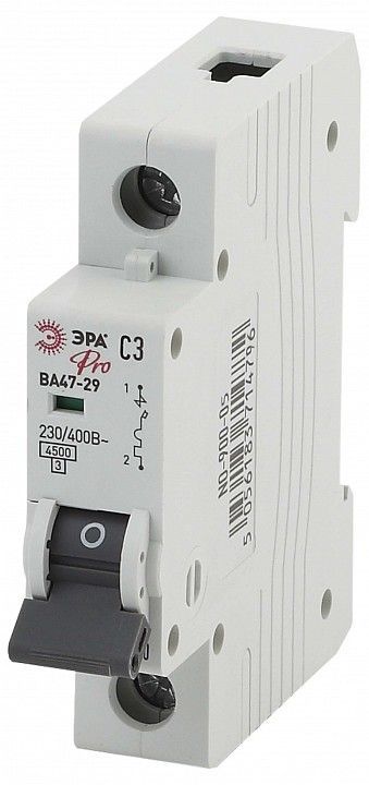 Автоматический выключатель 1P Эра ВА47-29 NO-900-05